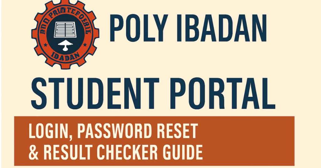 poly ibadan student portal login